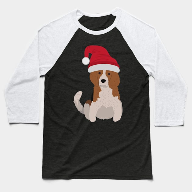 Santa Paws Baseball T-Shirt by Courtney's Creations